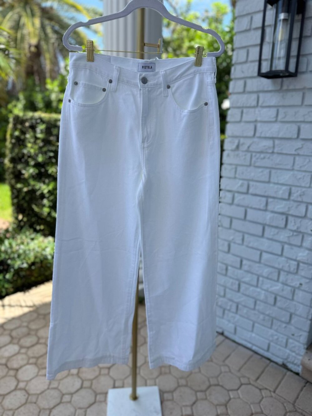 Pistola Jadyn Low Slung Palazzo Jeans Size 28 - Picture 7 of 11